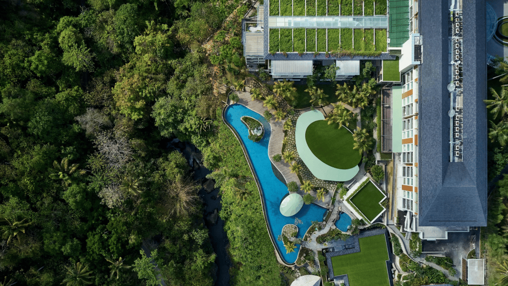 The Westin Ubud Resort And Spa Vogelperspektive