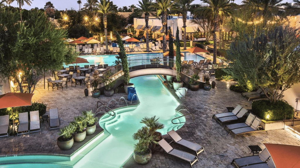 The Wigwam Arizona Pool, Luxushotel in Phoenix