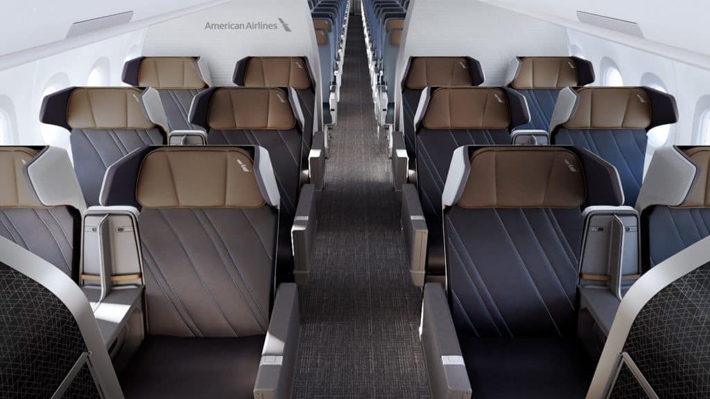 American Airlines Premium Economy Airbus A321