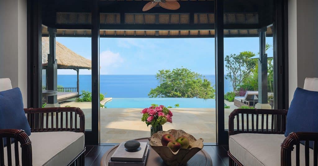 Ocean Pool Villa Raffles BAli