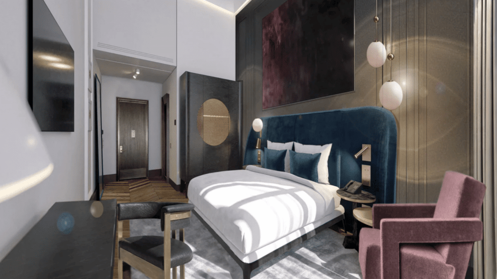 The Marmorosch Bukarest Marriott Art Deco Zimmer 1600x900