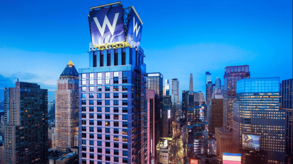 W New York Times Square Marriott Hotel