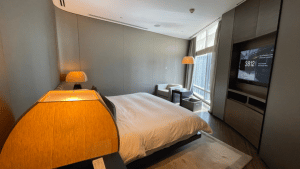 Armani Hotel Dubai Junior Suite Schlafzimmer