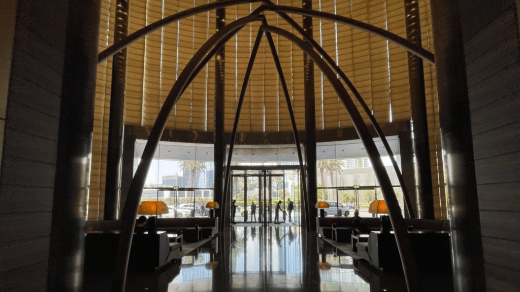Armani Hotel Dubai Lobby Eingang