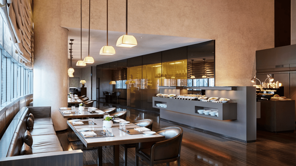 Armani Hotel Dubai Restaurant Mediterraneo Fruehstueck