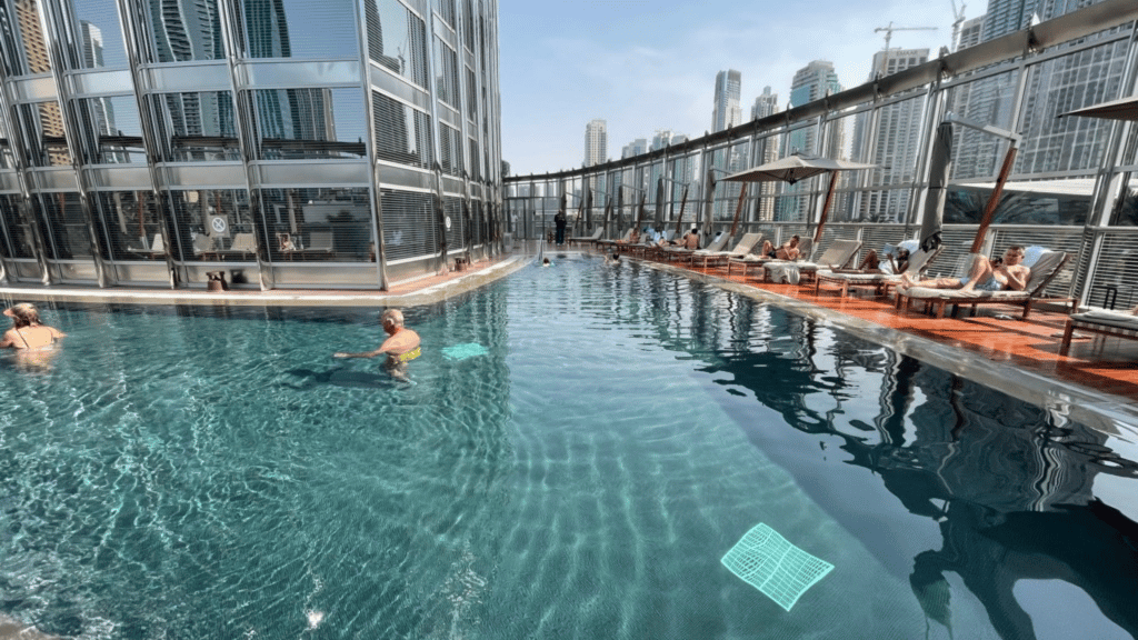 Armani Hotel Dubai Spa Pool
