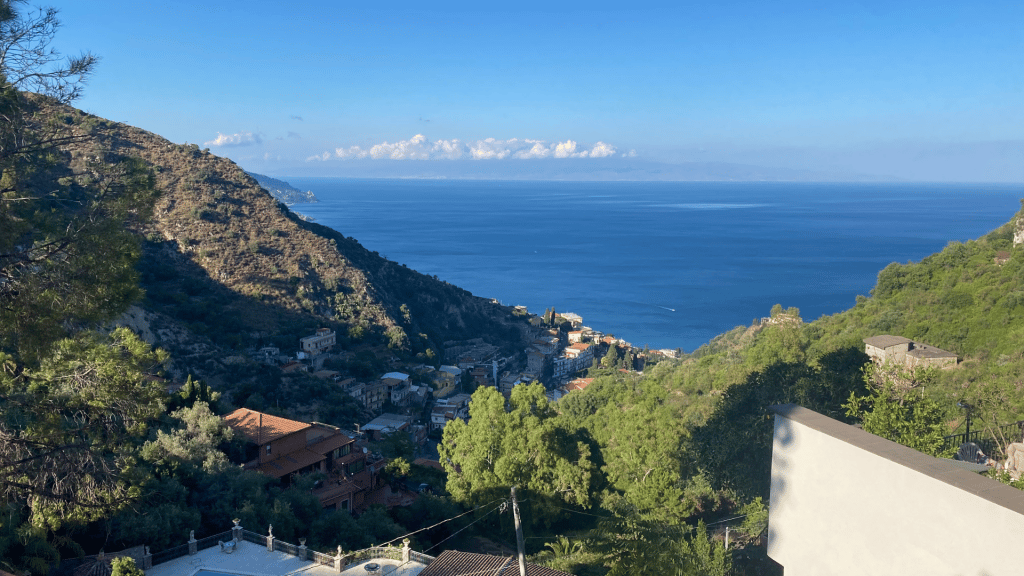 Villa Ducale Taormina Aussicht Vom Hotel