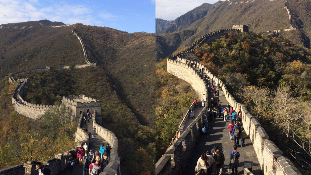 Chinesische Mauer China Peking