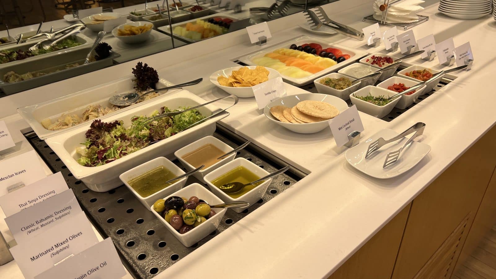 Sentor Buffe Review: Lufthansa Senator Lounge Dubai