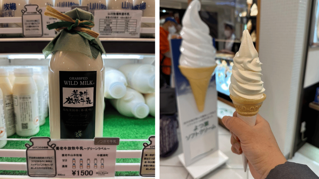 Milchprodukte Hokkaido