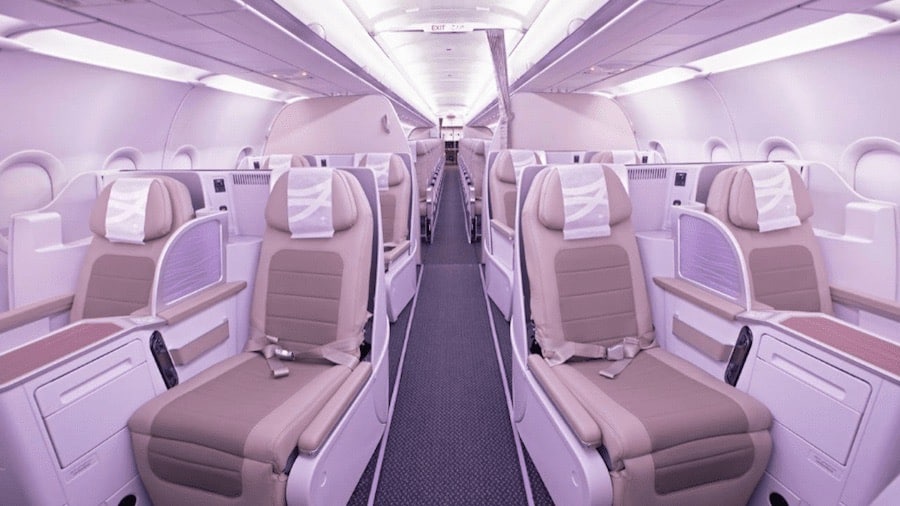 Saudia Neue Business Class Airbus A320