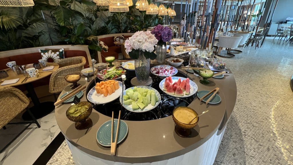 W Dubai Mina Seyahi Fruehstueck Buffet 6