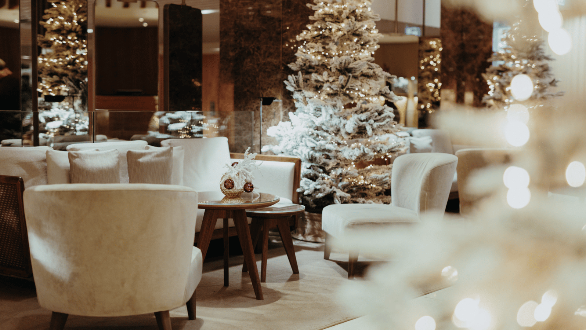 The Ritz Carlton Wien Lobby Weihnachten