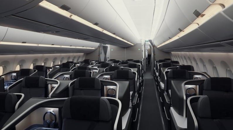 Scandinavian Airlines Business Class A350