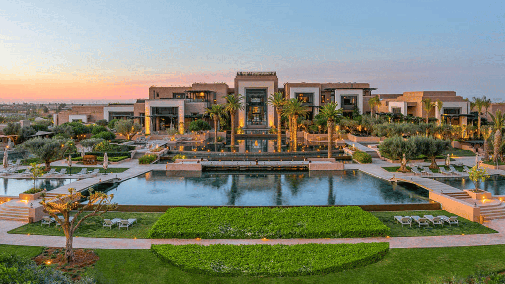 Fairmont Royal Palm Marrakech Ansicht Pool