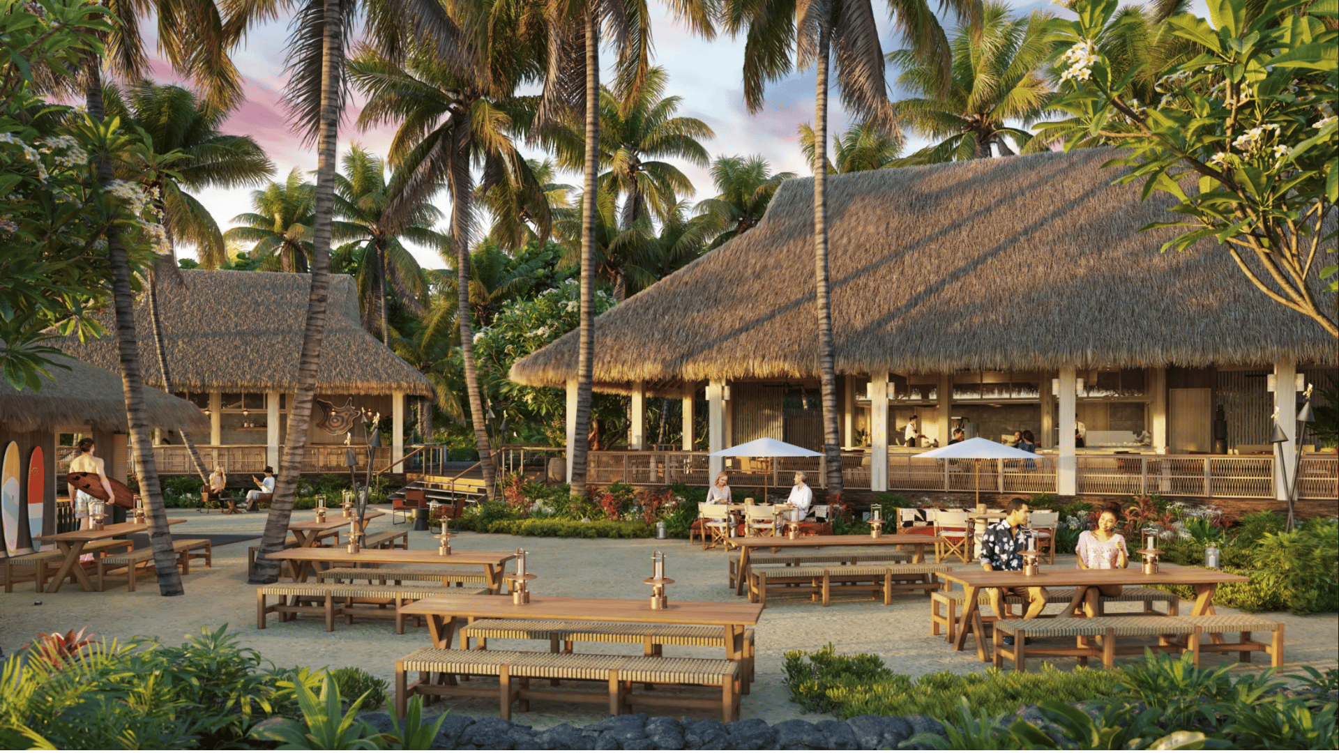 Restaurant im Kona Village