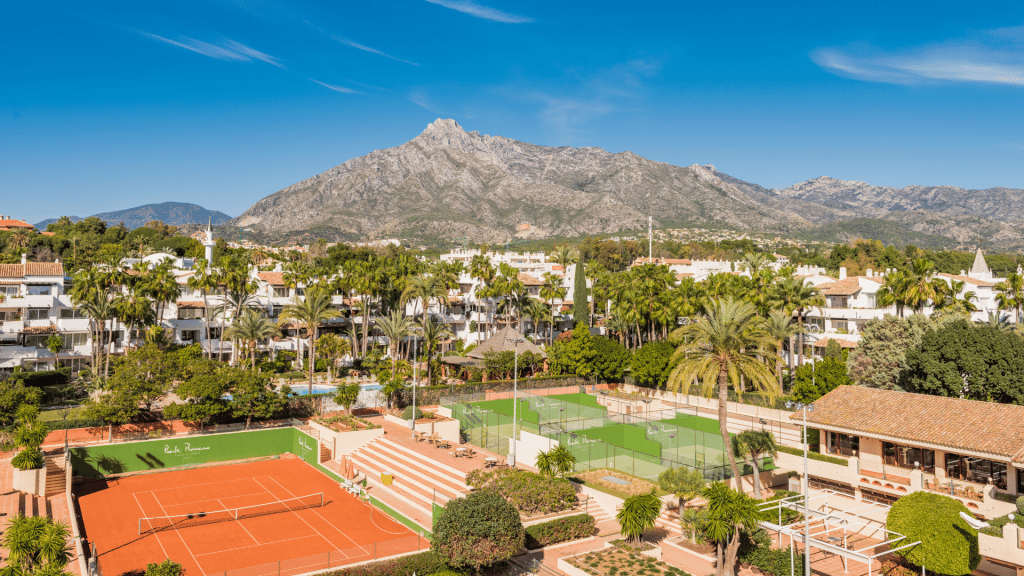 Puente Romano Marbella Resort Tennisplatz