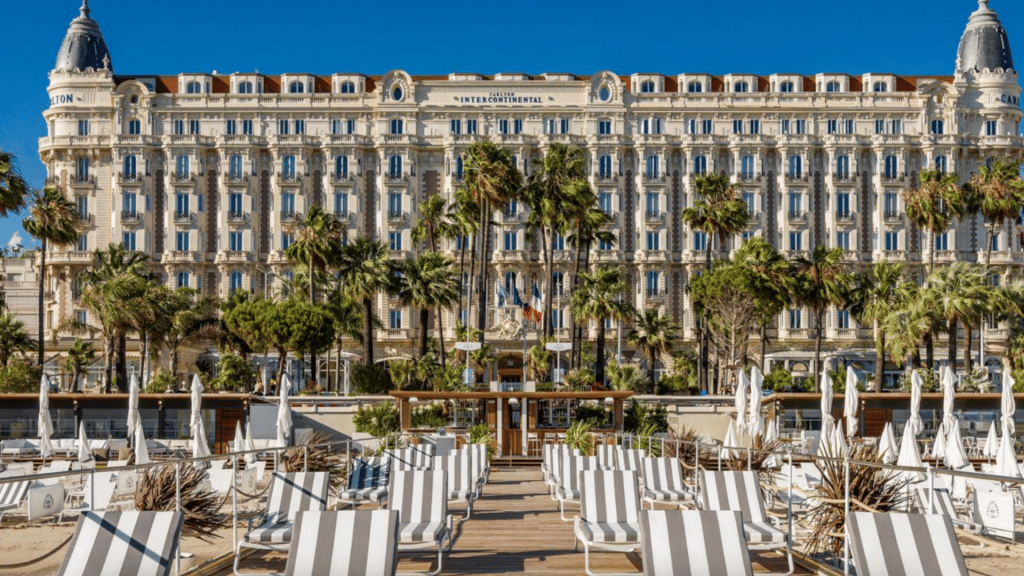 IHG Carlton Cannes Regent Hotel Beach Club