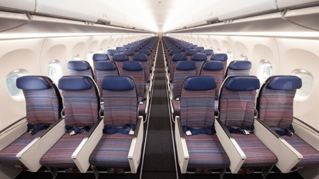 Korean Air A321neo Economy Class