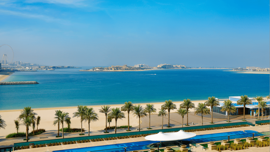 Marriott Resort Dubai Palm Jumeirah Ansicht