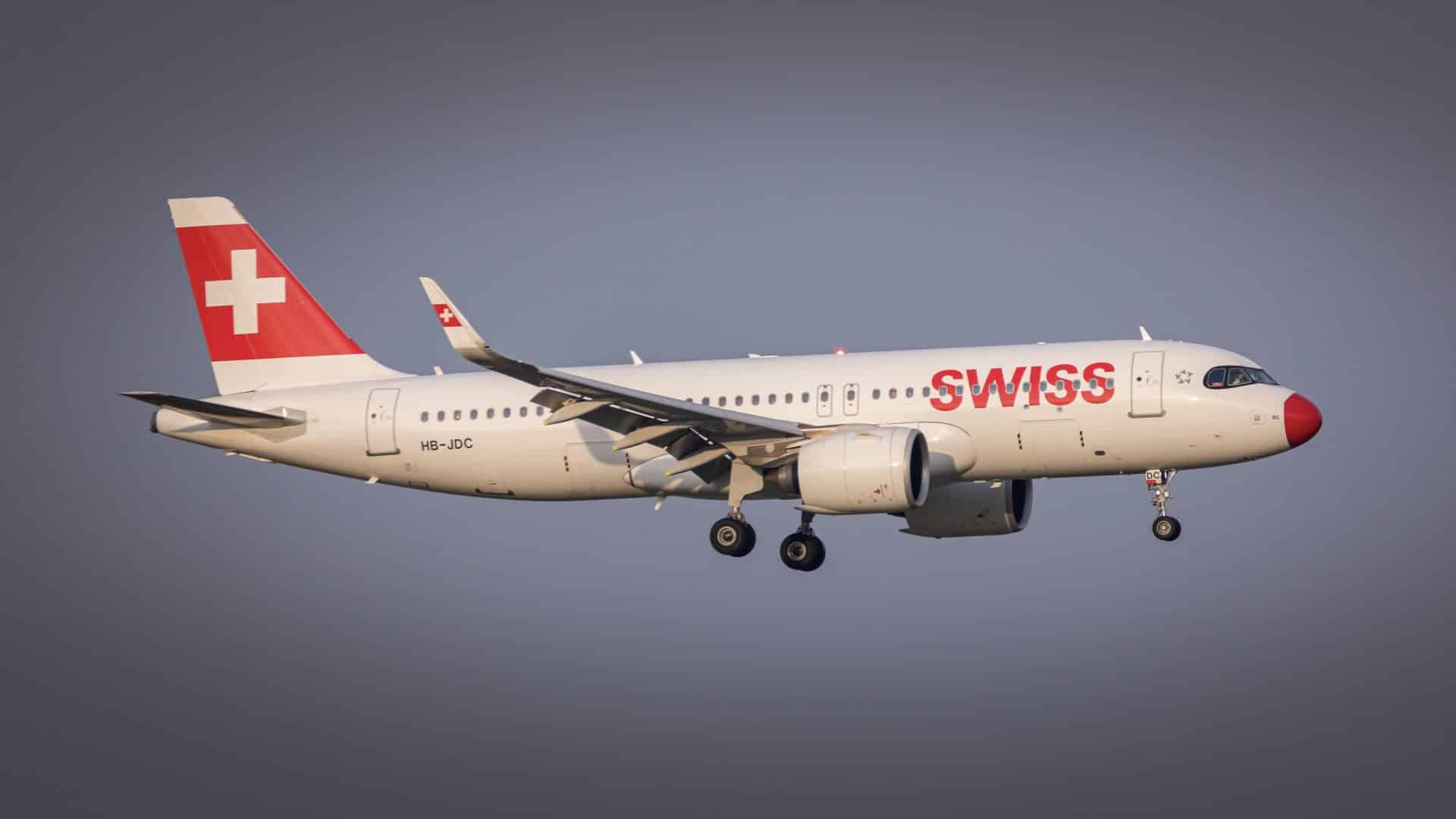 Swiss Lackierung A320neo