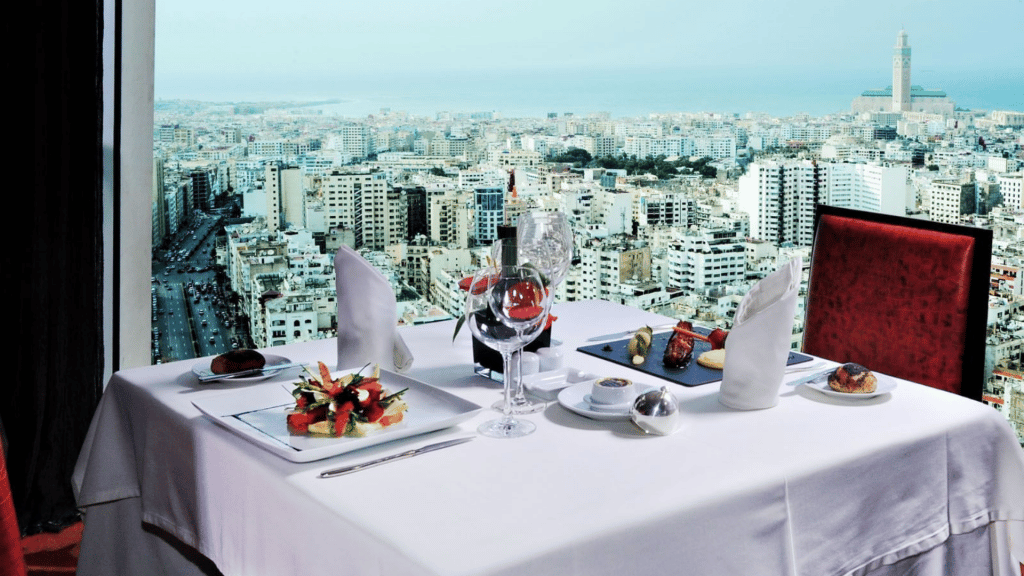 Kenzi Tower Hotel Casablanca Aussicht