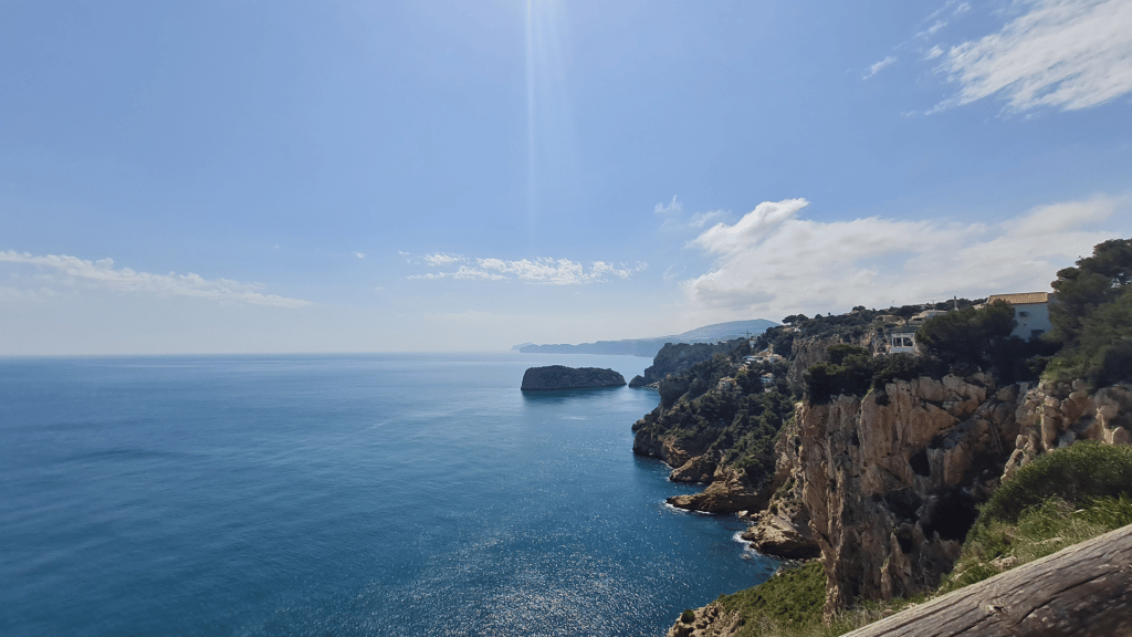 Spanien Xàbia Ausblick Meer