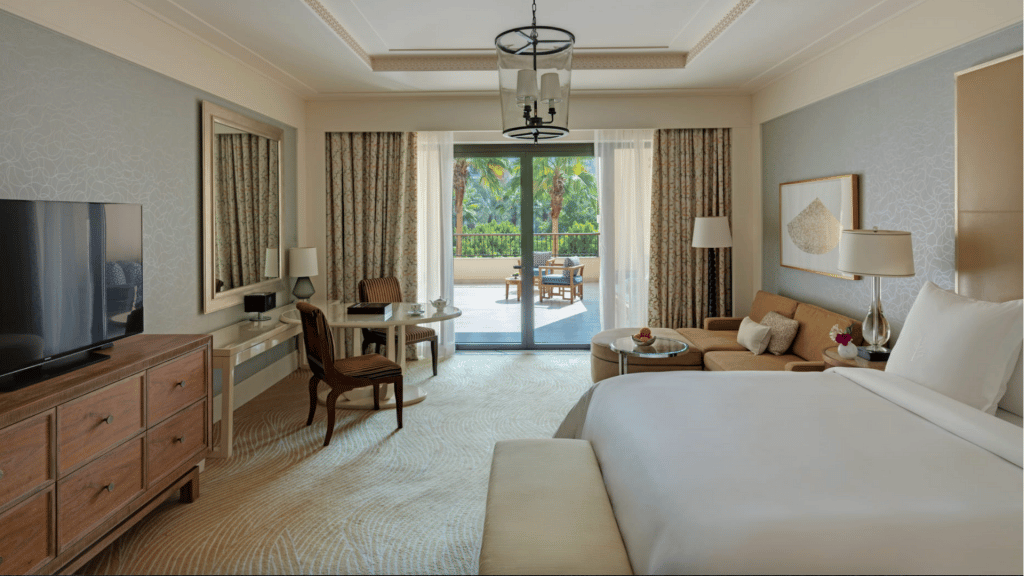 Four Seasons Dubai Jumeirah Beach Deluxe Resort View Zimmer