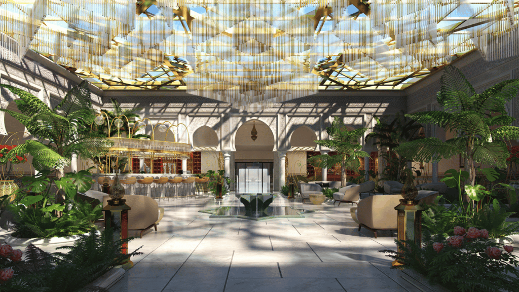 Four Seasons Hotel Rabat At Kasr Al Bahr Lobby