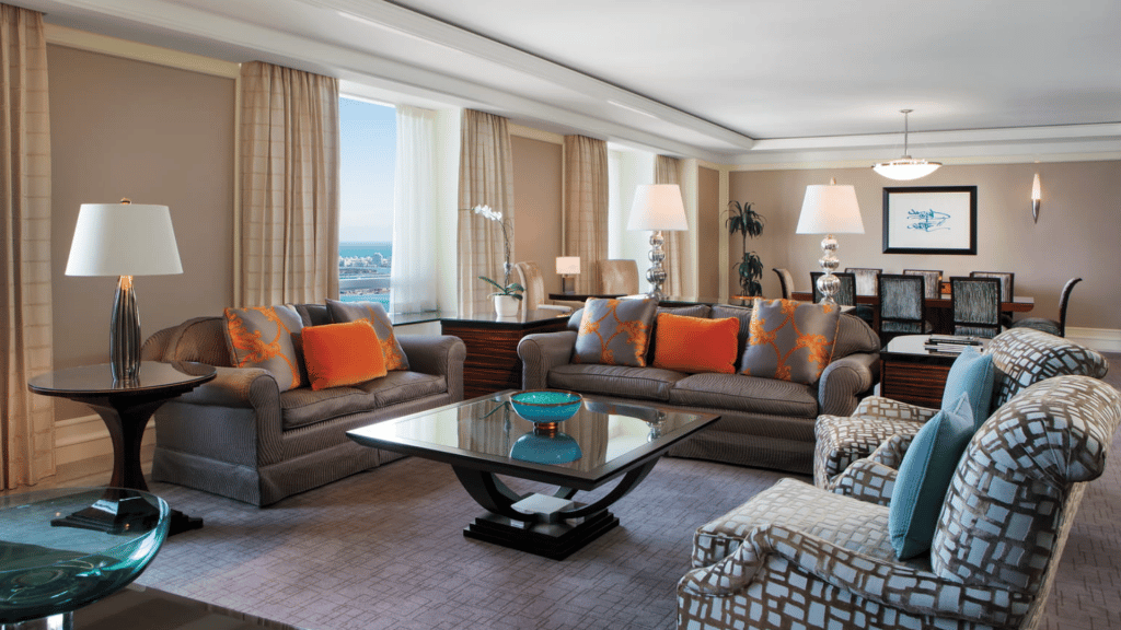 Four Seasons Miami Präsidenten Suite Wohnzimmer