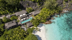 Four Seasons Resort Seychellen Beach Suite Drei Schlafzimmer Ansicht