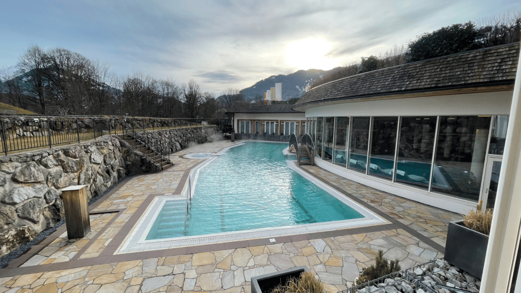 Grand Tirolia Kitzbuehel Außenpool Spa