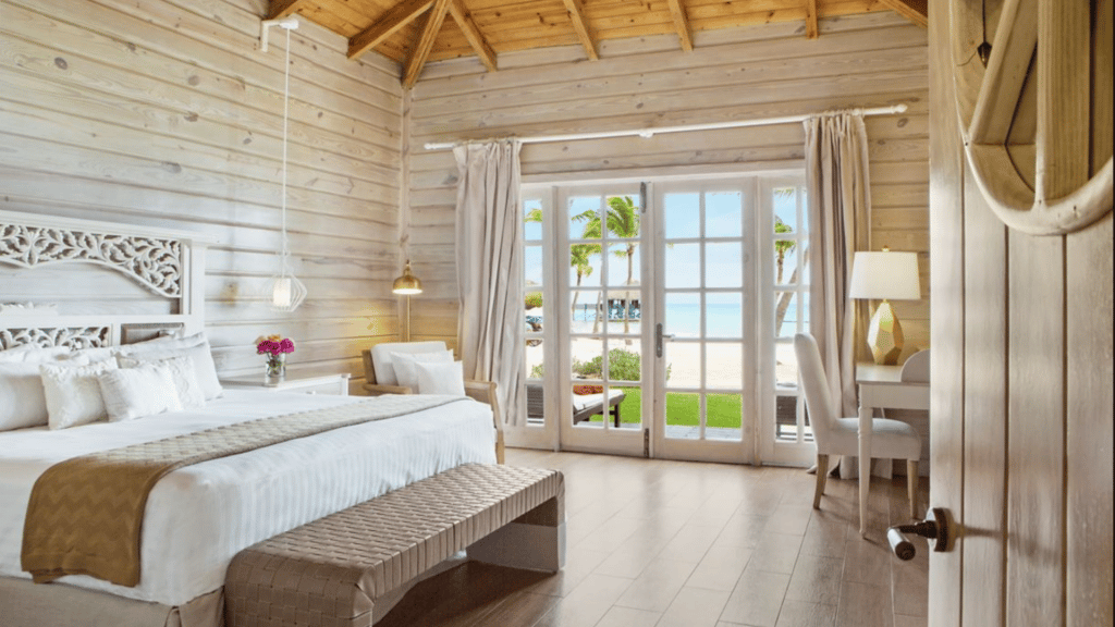 Marriott Sanctuary Cap Cana Resort Monarch Beach Villa Schlafzimmer