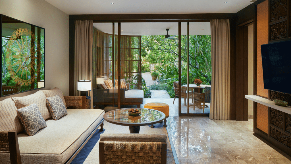 Andaz Bali Deluxe Suite Wohnzimmer