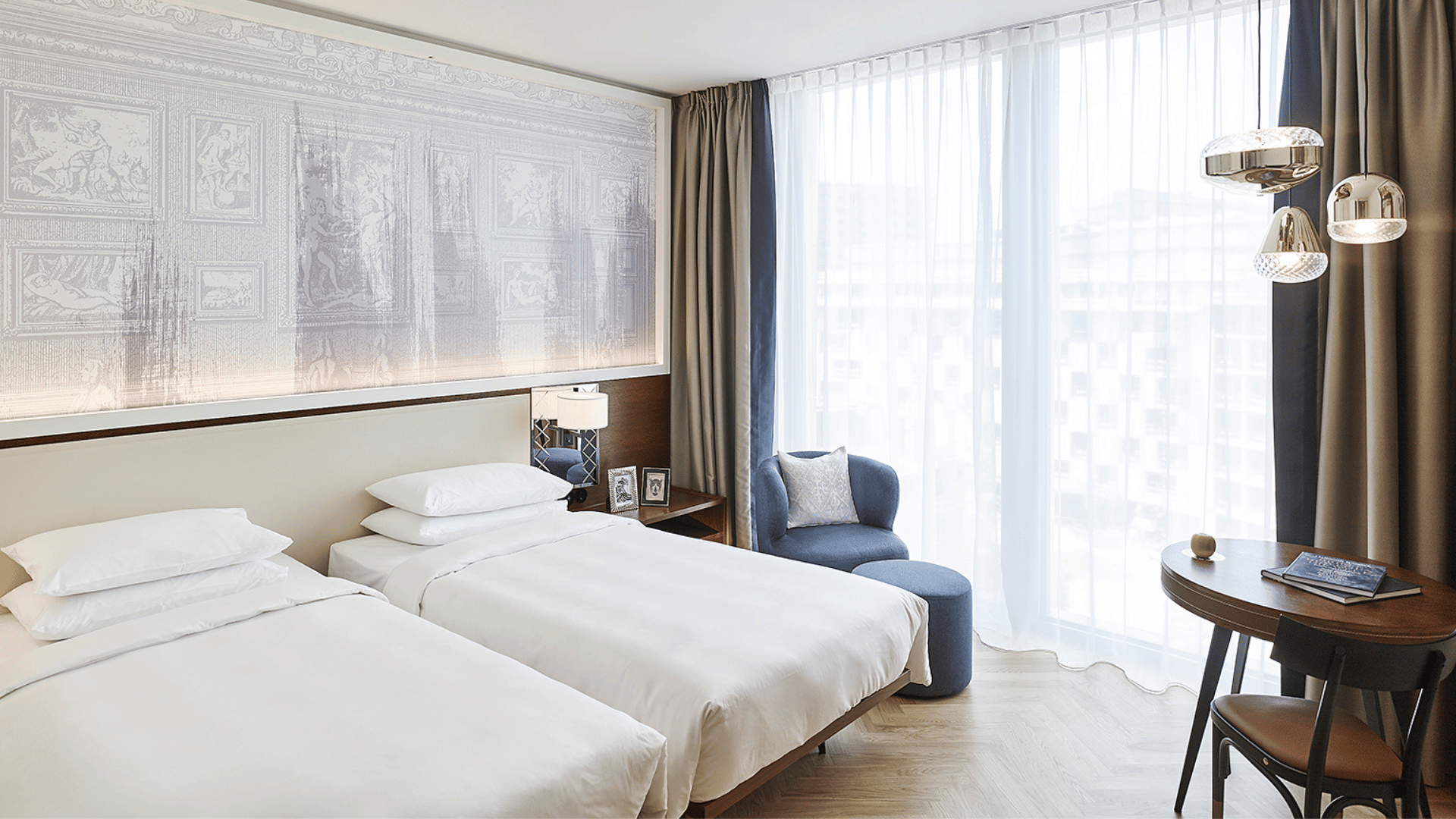 Andaz Wien Zwei Bett Zimmer
