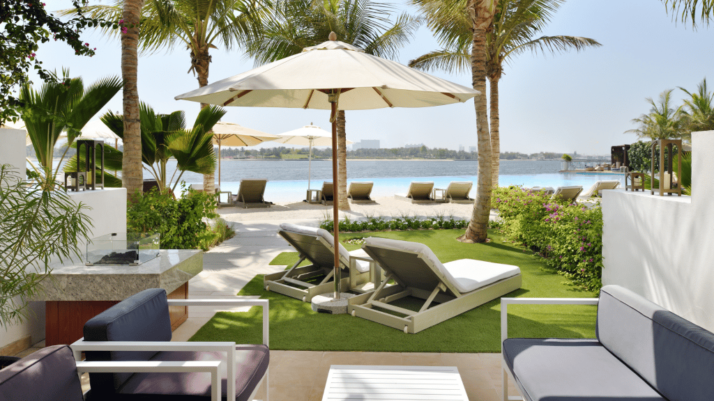 Park Hyatt Dubai Lagoon Beach Suite Terrasse