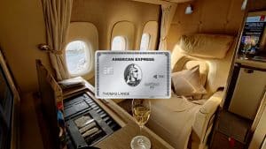 Amex Platinum DE Emirates First Class