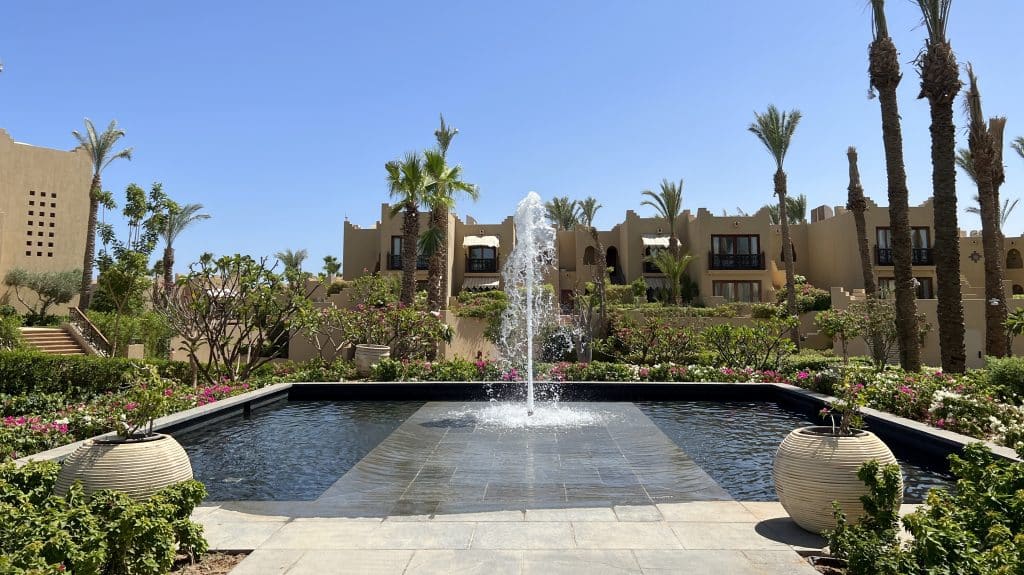 Four Seasons Sharm El Sheikh Gelaende mit Wasserspielen