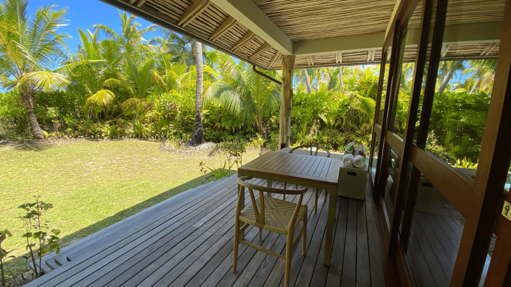 Four Seasons Resort Seychelles At Desroches Island Zimmer Terrasse 