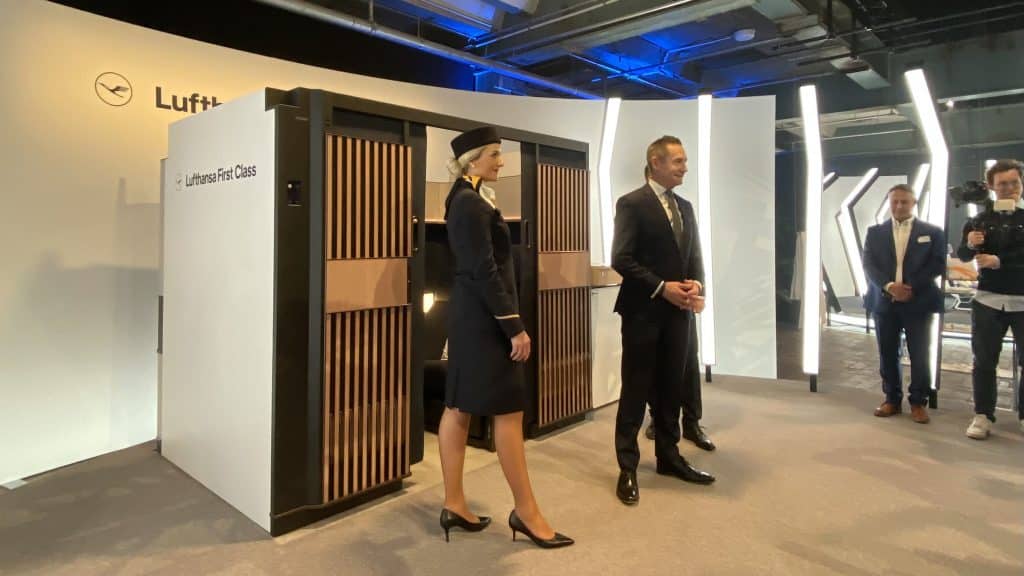 Lufthansa Allegris Launch Event CEO Jens Ritter