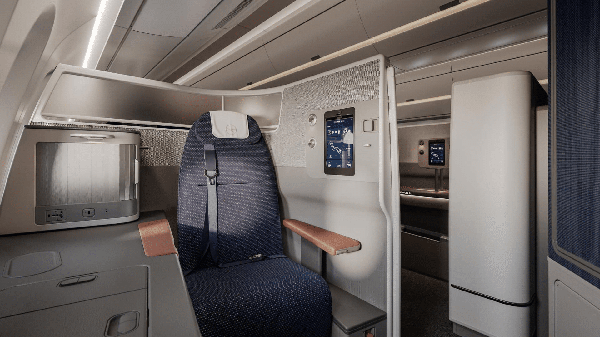 Lufthansa Allegris Business Class Business Suite Aussen 5
