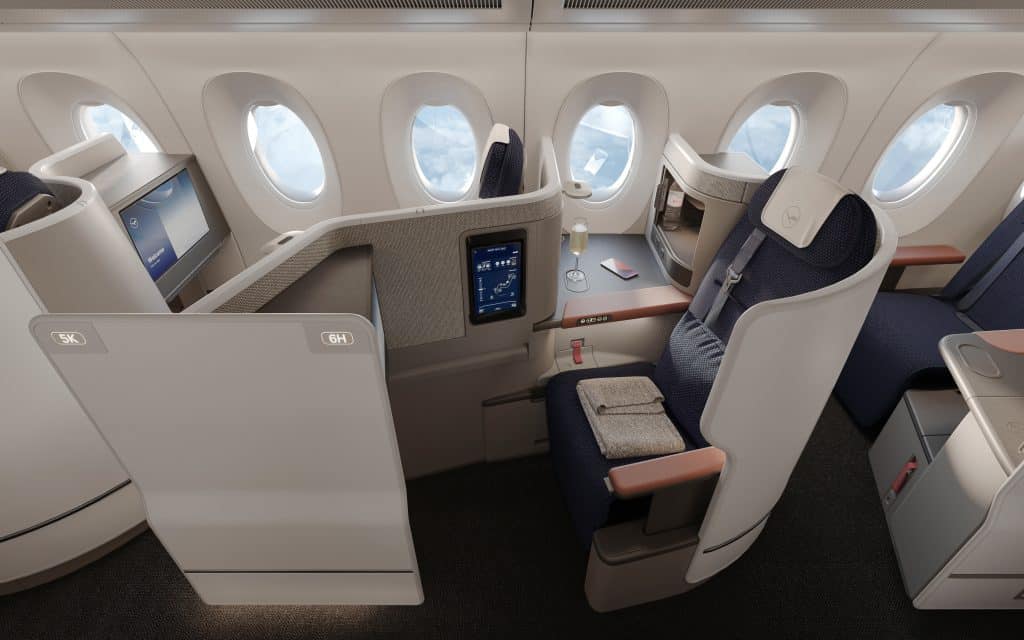 Lufthansa Allegris Business Class Privacy And Classic Sitz 1