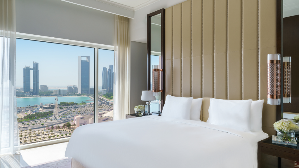 Rixos Marina Abu Dhabi Senior Suite Schlafzimmer