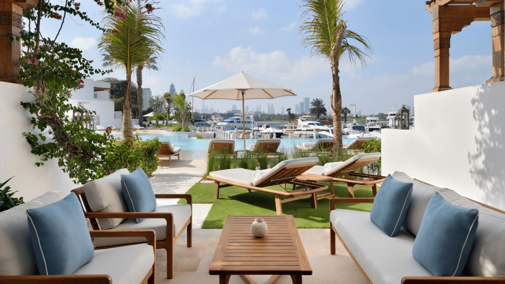 Park Hyatt Dubai Family Lagoon Suite Terrasse