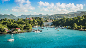 St Lucia Kreuzfahrthafen Castries Karibik