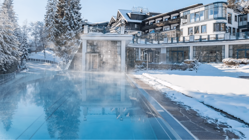 Alpin Resort Sacher Seefeld Spa Außenpool