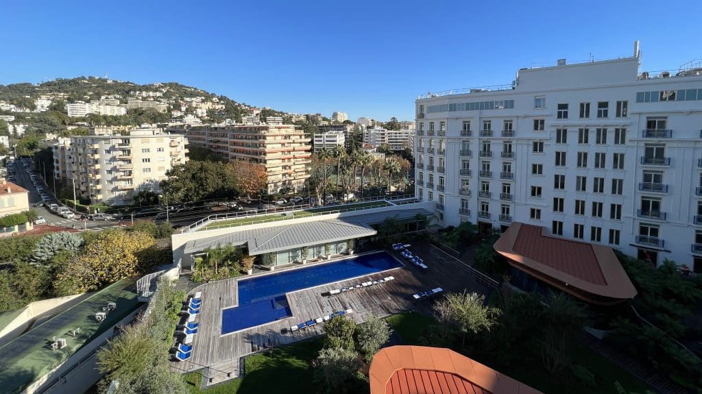 Hotel Martinez Cannes Garten