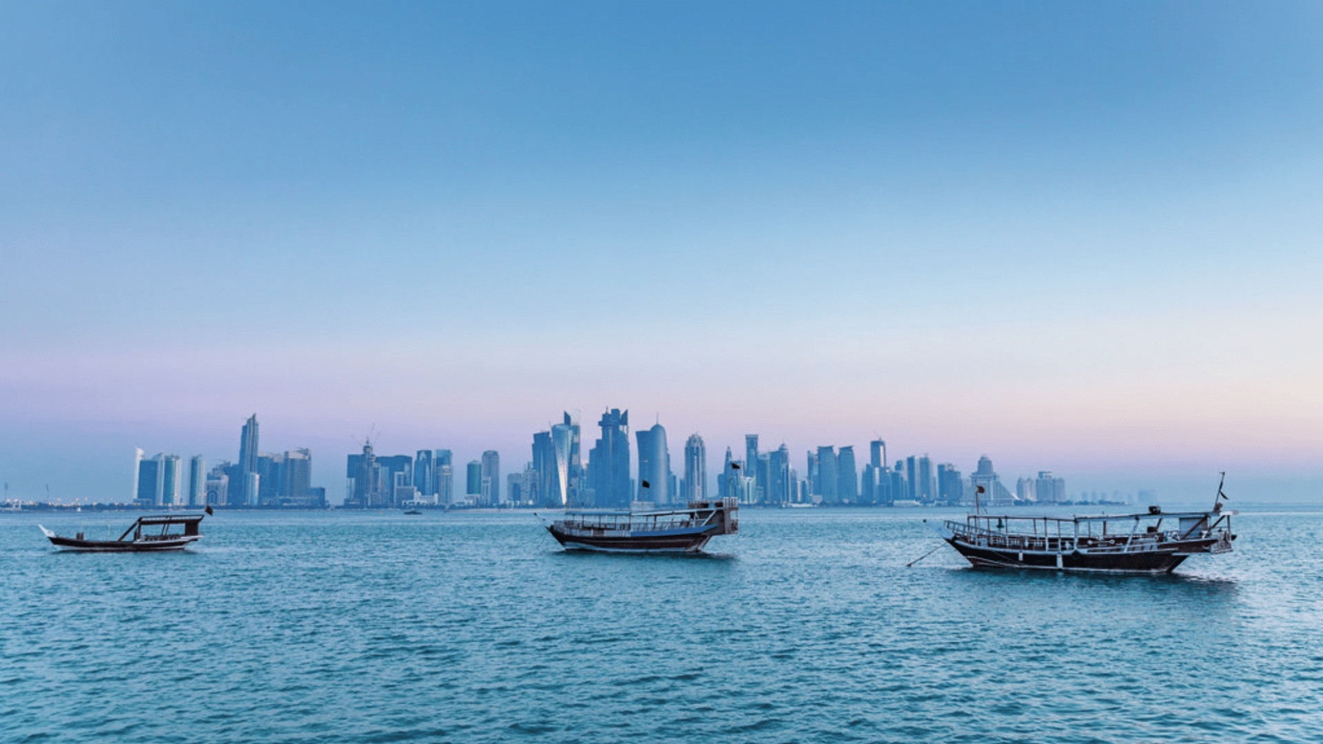 Mein Schiff Doha, Katar Skyline