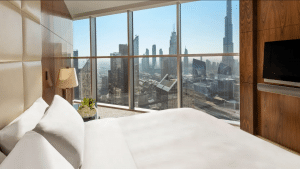 Shangri La Dubai Presidential Suite Schlafzimmer
