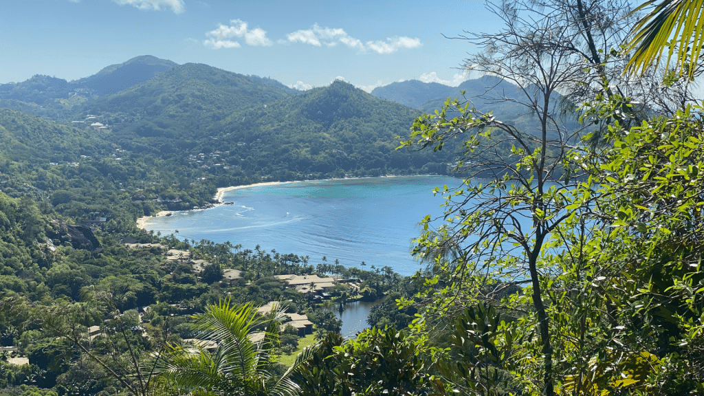 Four Seasons Seychelles Aussicht Meer 